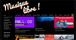 Desktop Screenshot of musique-libre.org
